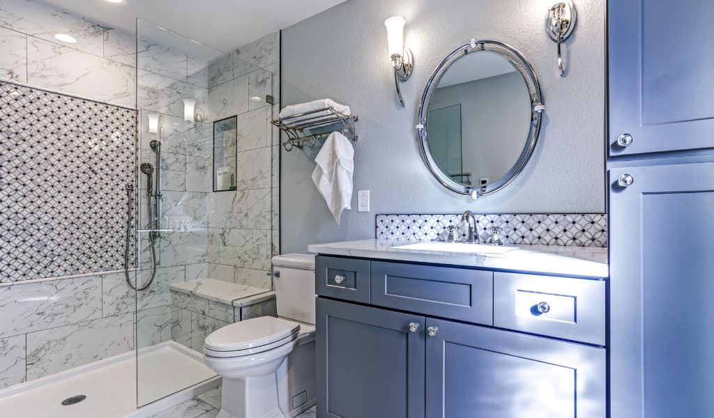 Half Wall Feature Tile