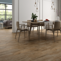 Walnut Timber Look Non Rectified Anti-slip Spanish Porcelain Tile 3831