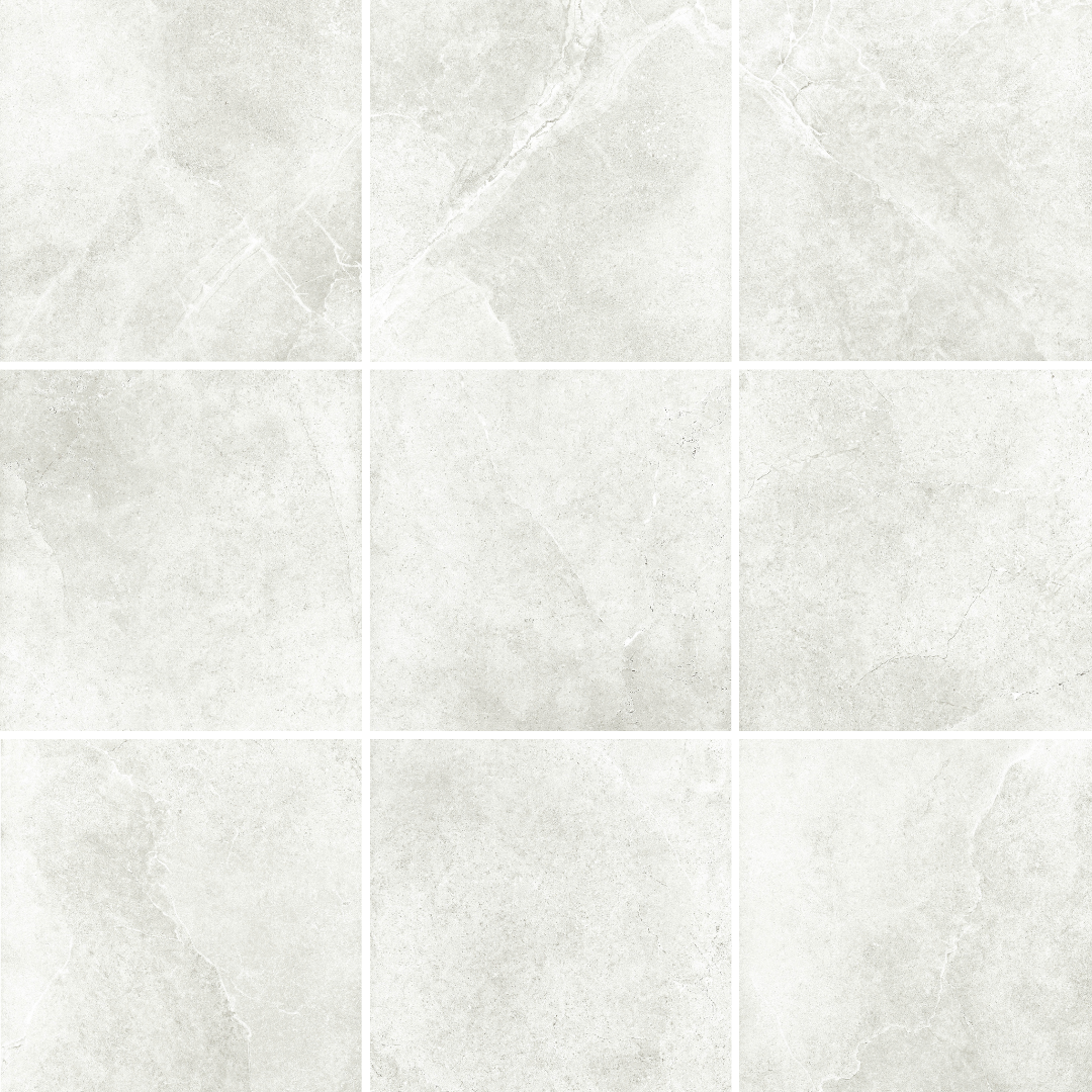 Yosemite Light Grey Stone Look In/Out Rectified Porcelain Tile 4258