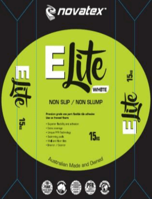 15kg E-Lite White High-Performance Flexible One Part Tile Adhesive 0155