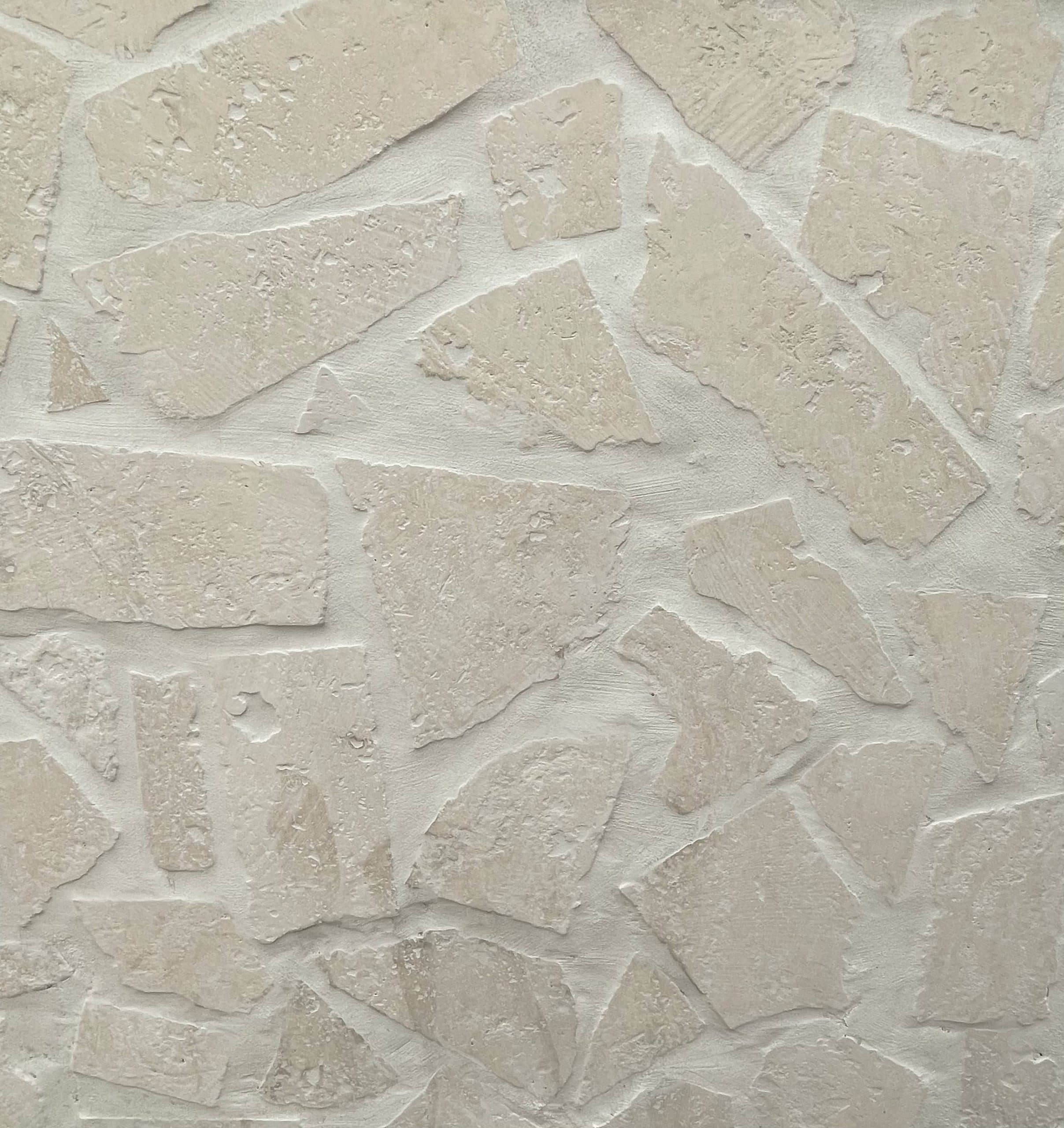 20mm Classic Travertine Cross Cut Tumbled Crazy Paver 8802