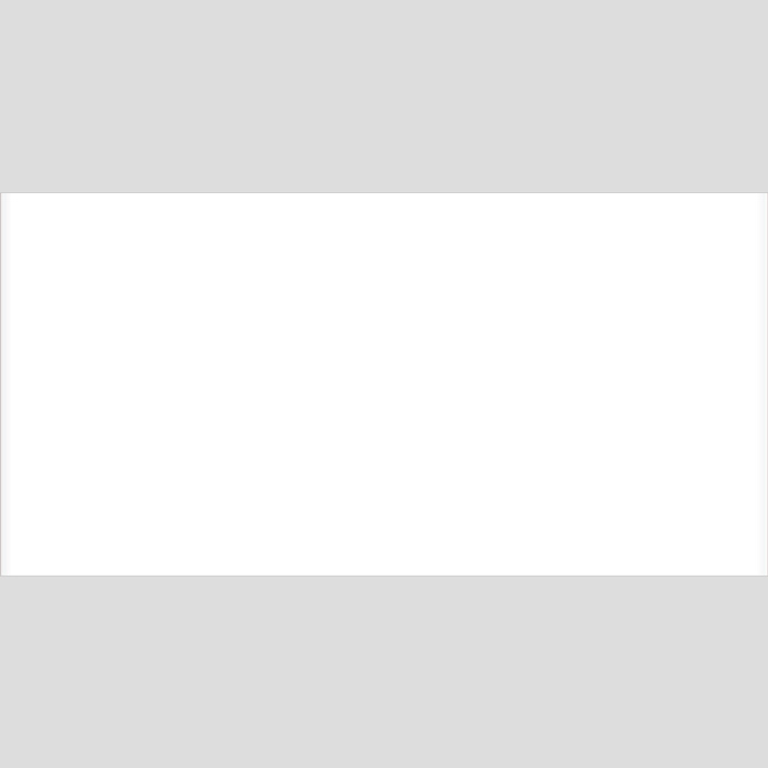 Gloss White Rectified Ceramic Wall Tile 4135