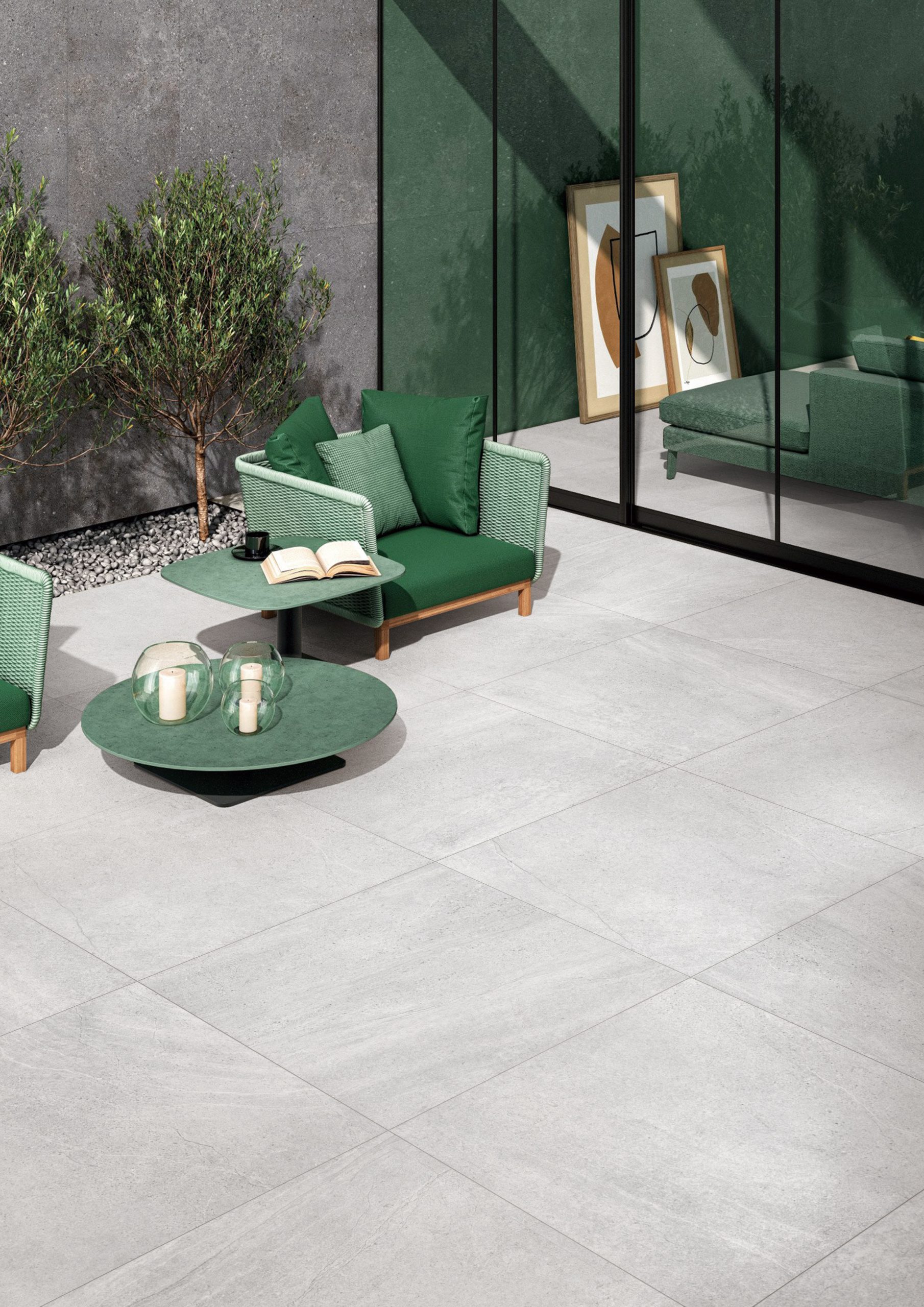 Artisan Grey Indoor/Outdoor Rectified Porcelain Tile 4374