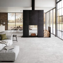 Willow Light Grey Stone Look In/Out Rectified Porcelain Tile 2376