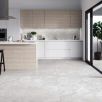 Willow Light Grey Stone Look In/Out Rectified Porcelain Tile 2376