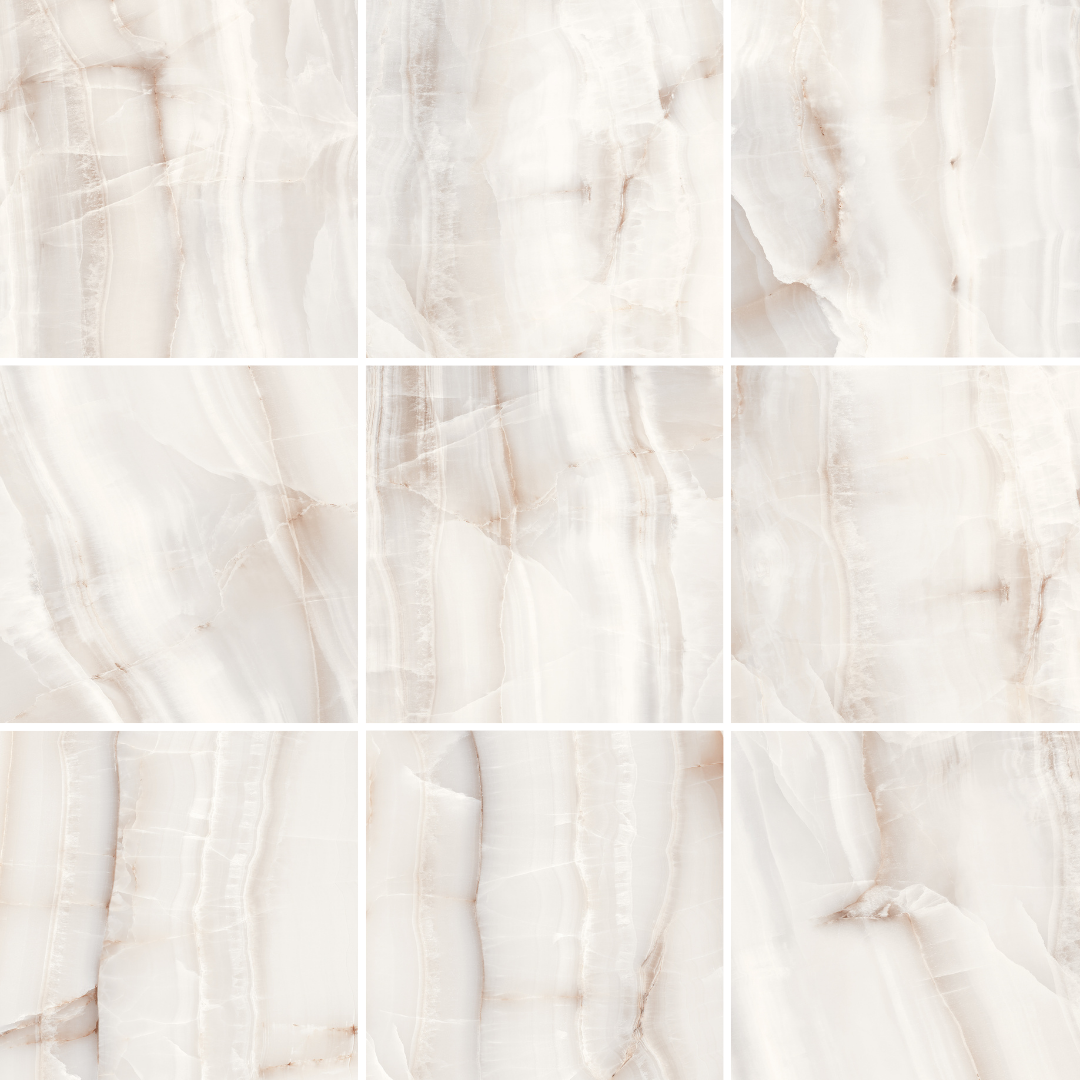 Norway Blanco Onyx Marble Look Polished Rectified Porcelain Tile 4735