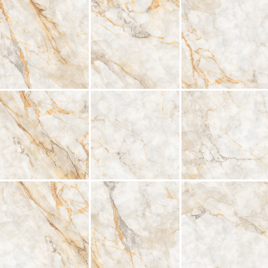 Borghini Gold Calcatta Marble Look Polished Rectified Porcelain Tile  4730