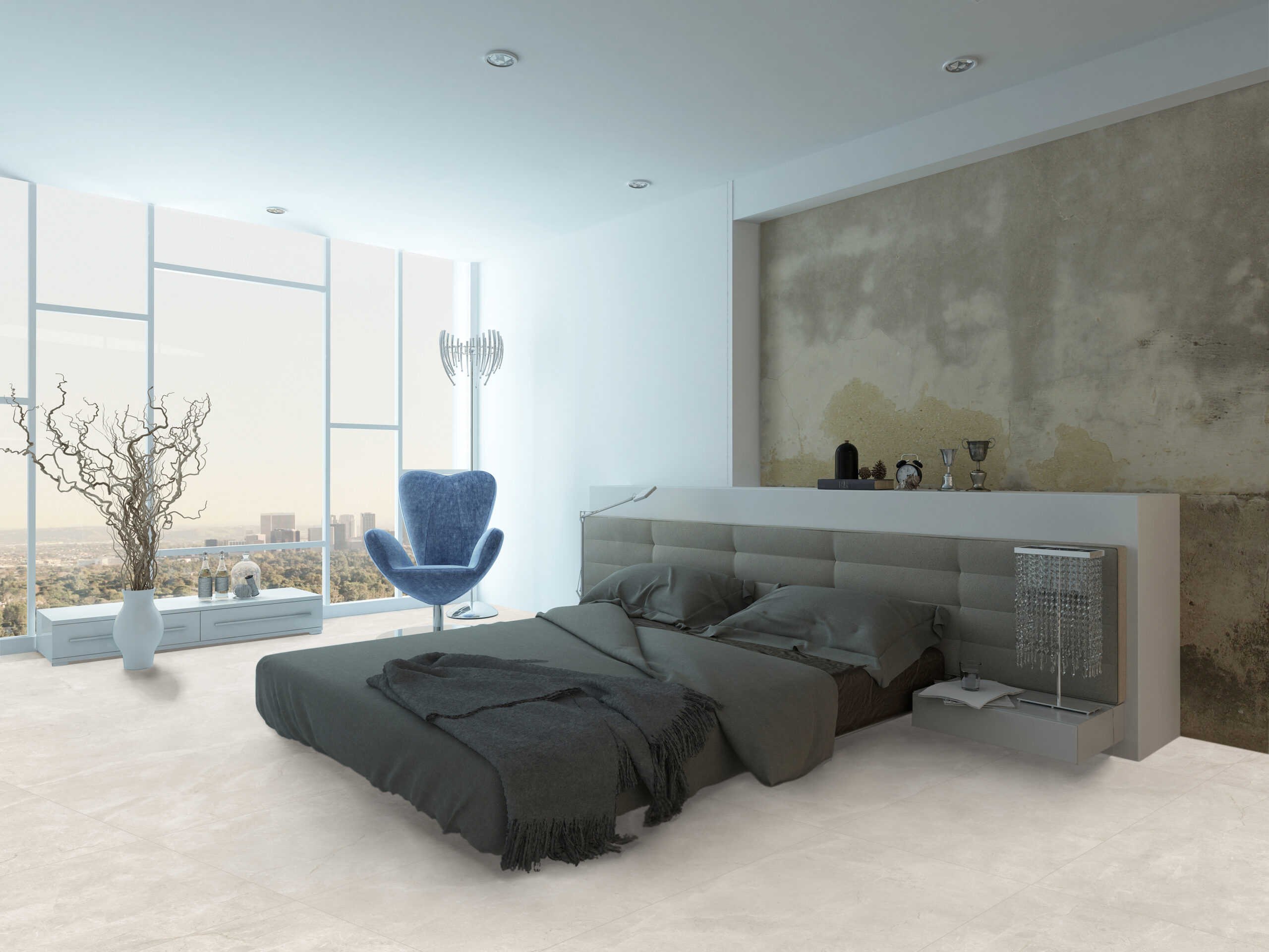 Willow Ivory Stone Look In/Out Rectified Porcelain Tile 4819