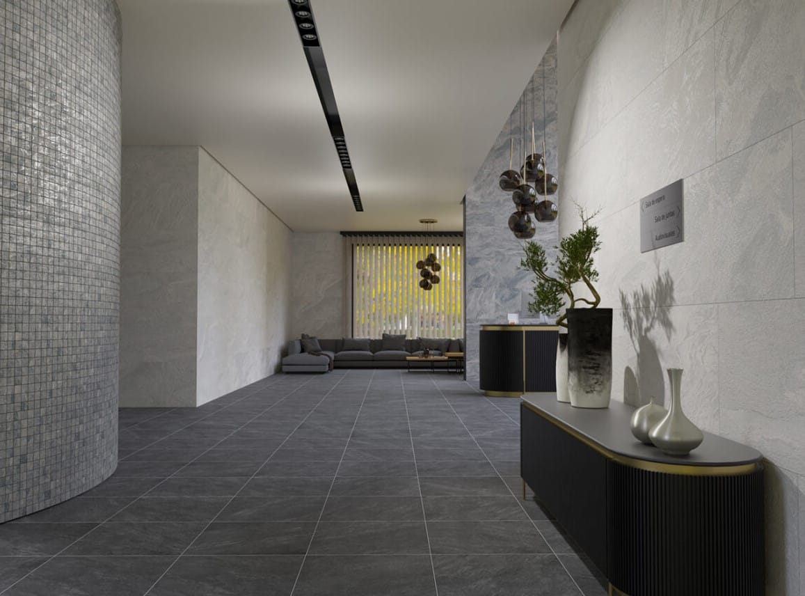 Bari Anthracite Matt Full Body Rectified Porcelain Tile 4873