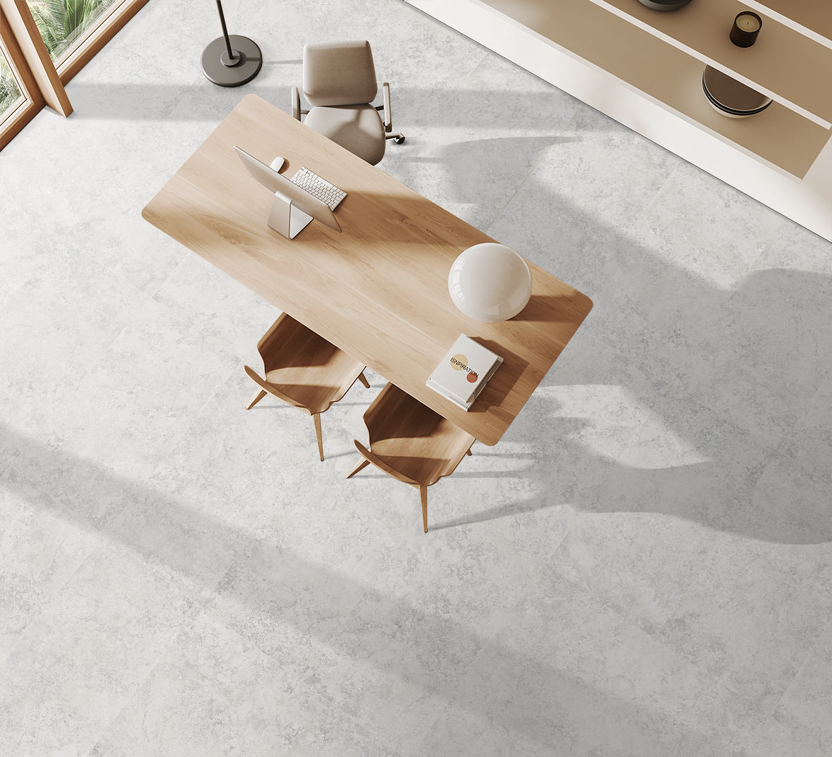 Cortona White Lappato Rectified Porcelain Tile 4936