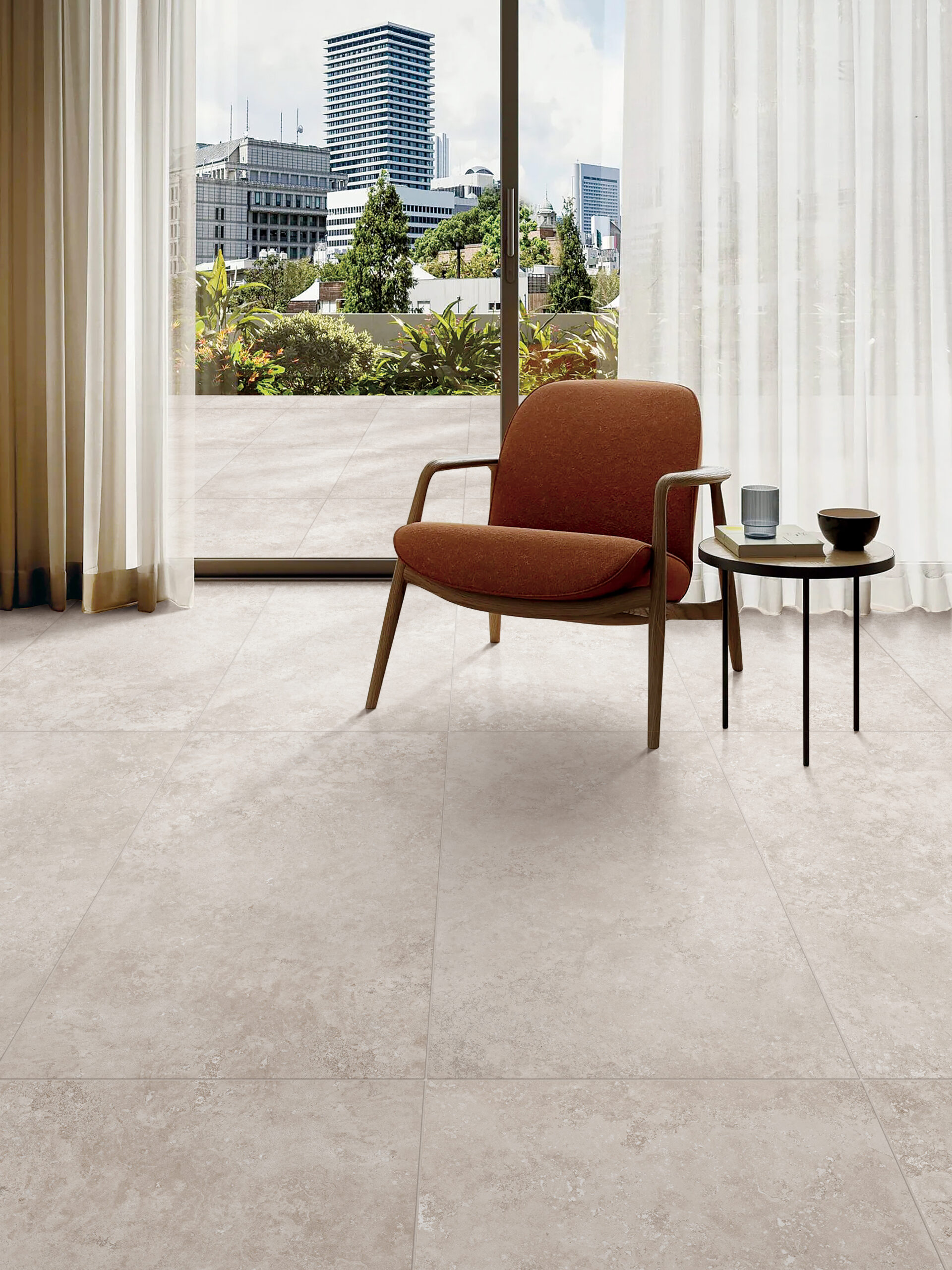 Cortona White Lappato Rectified Porcelain Tile 4936