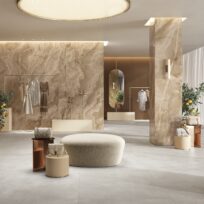 Onice Iride Malaga Onyx Marble Look Lappato Italian Rectified Porcelain Slab 2321