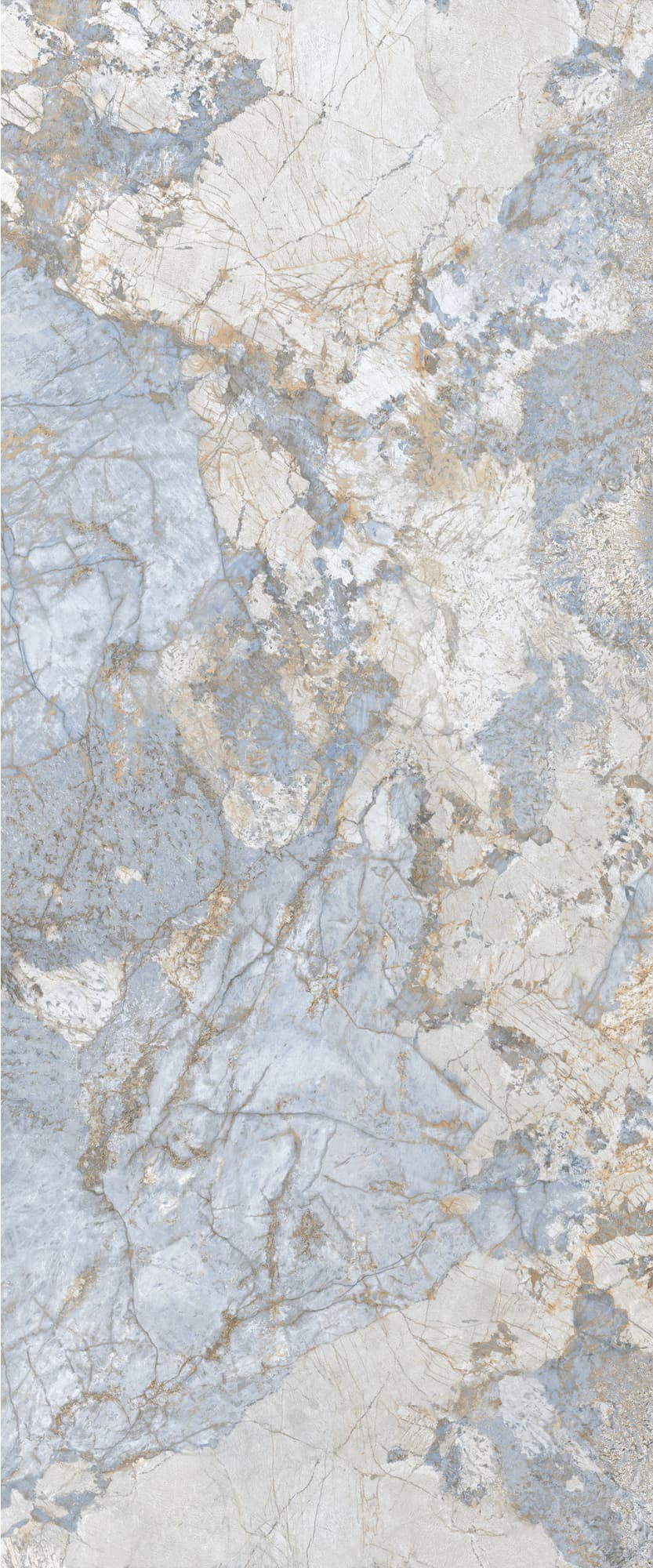 Gemstone Ocean Polished Italian Rectified Porcelain Slab 2370