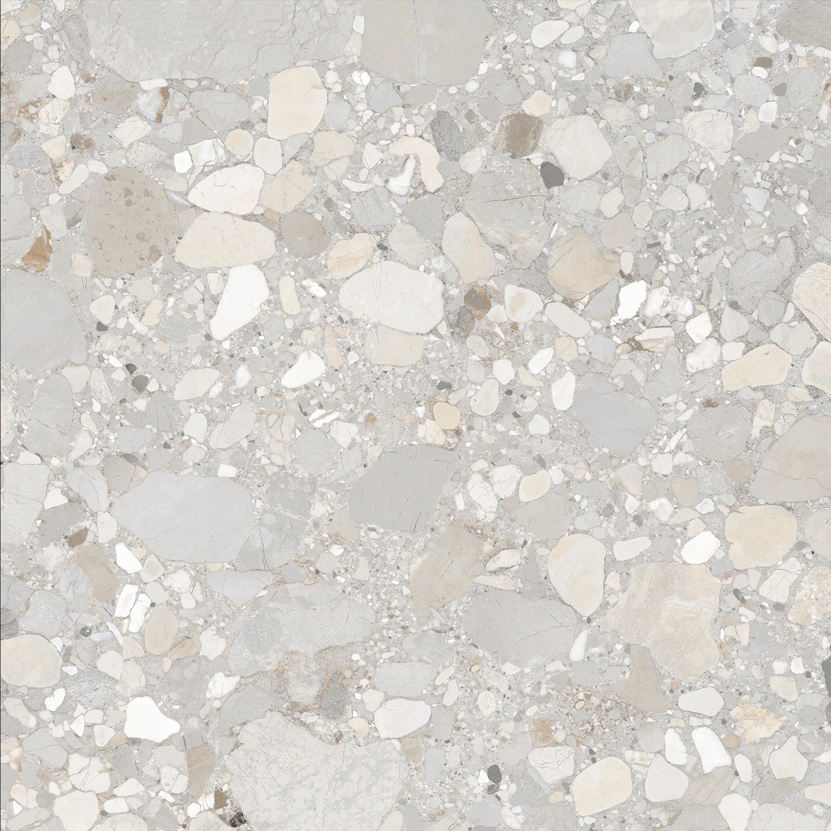 Como Pumice Terrazzo Look Matt Rectified Porcelain Tile 2515