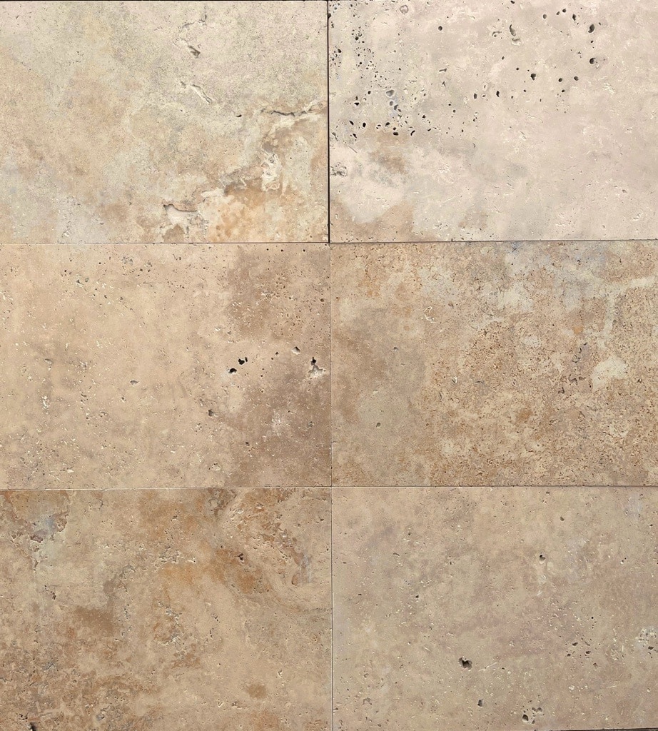 YA Beige Tumbled Travertine Paver 8898