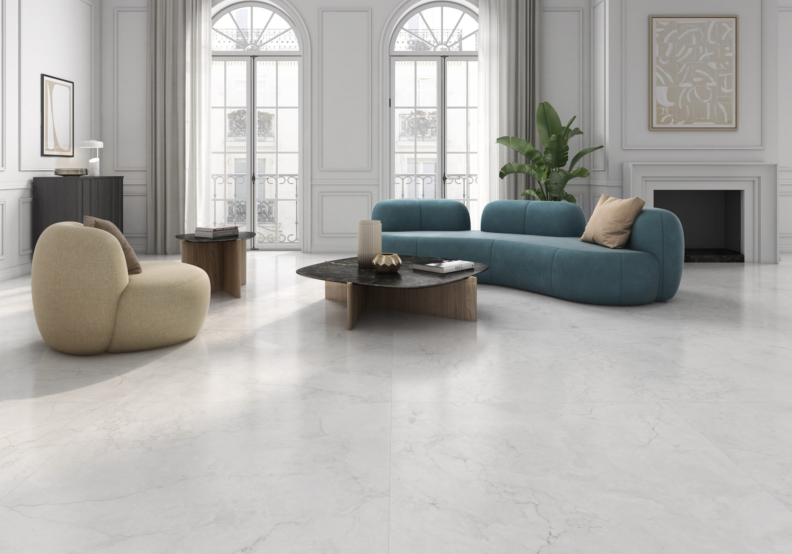 Hermes White Matt Spanish Porcelain Tile 2572