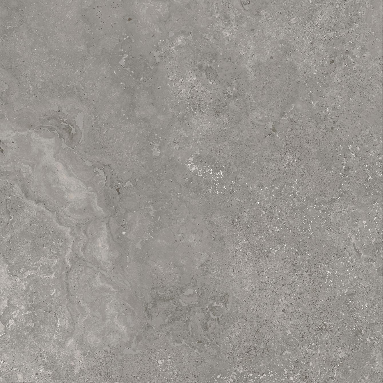 Travertine Grey Crosscut Matt Curving Glaze Rectified Porcelain Tile 2623