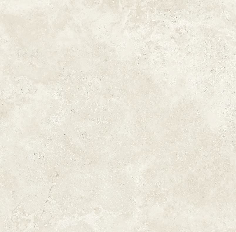 Classic Bianco Travertine Look Cross Cut In/Out Finish Rectified Porcelain Tile 2704