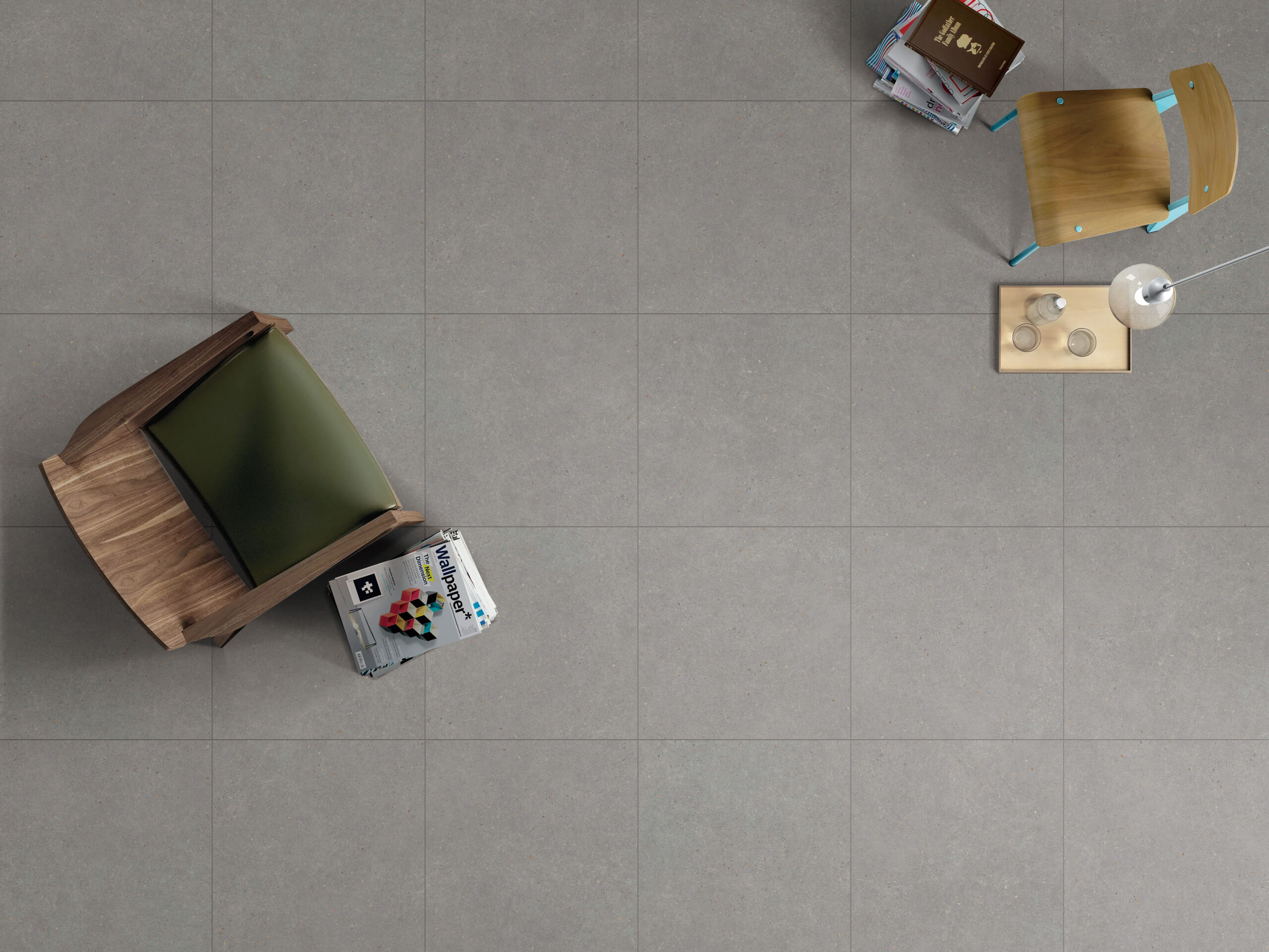 Astrid Dark Grey Matt Rectified Porcelain Tile 2748