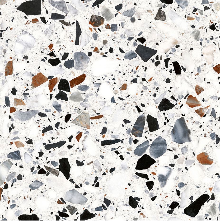 Classic Mix Terrazzo New Look Matt Rectified Porcelain Tile 2797