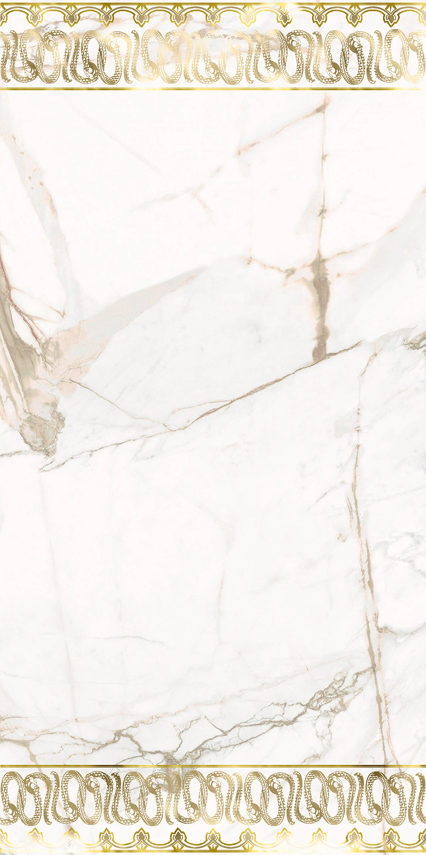 Roberto Cavalli Royal Gold Part Decor Italian Rectified Porcelain Tile 2764 
* Special Order
