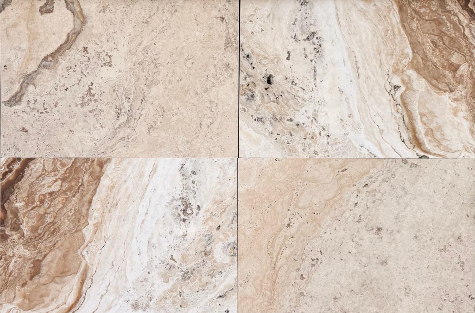 Philadelphia Honed Tumbled Edge Travertine Tile 8946