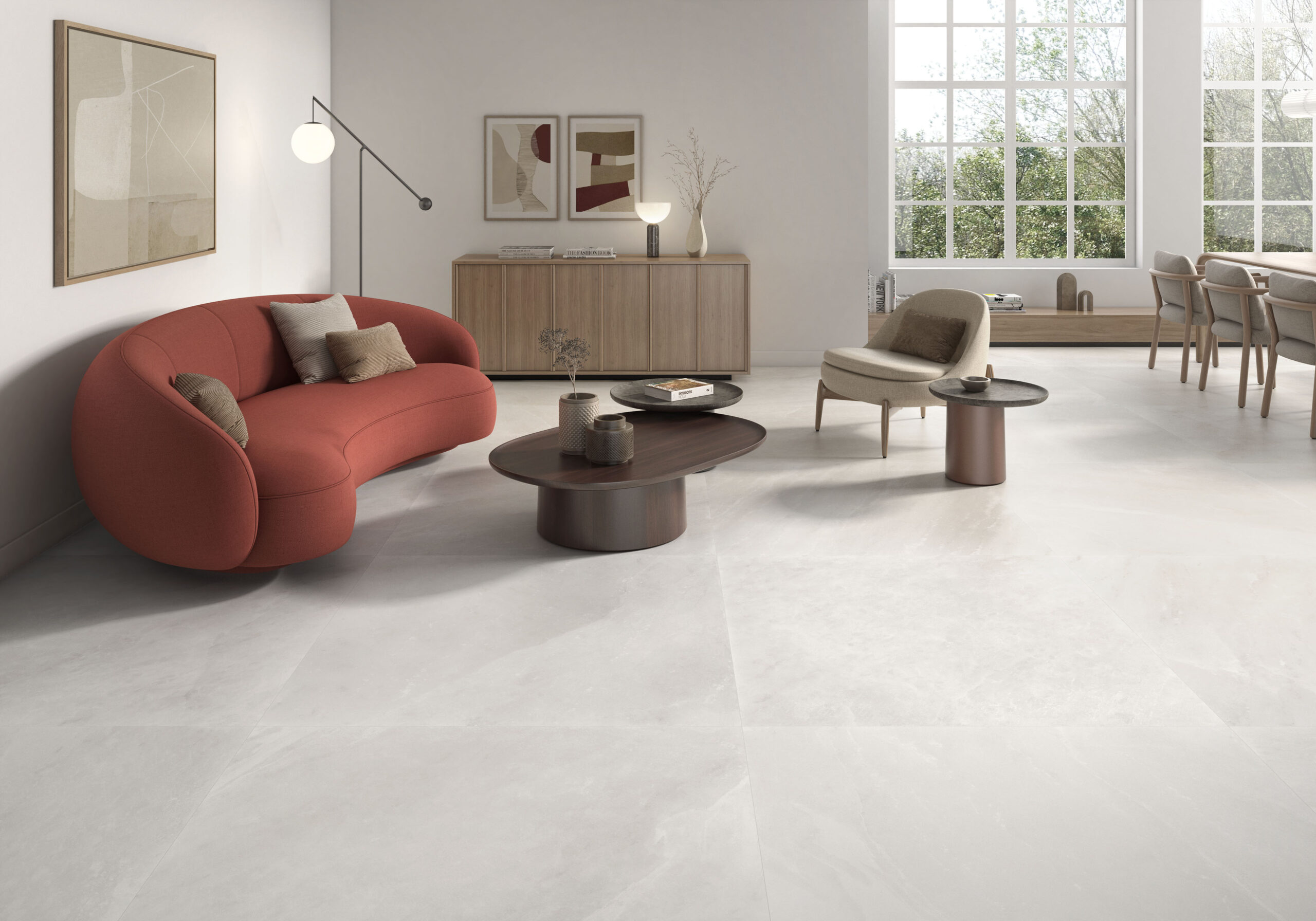 Prince White Matt Spanish Rectified Porcelain Tile 2893