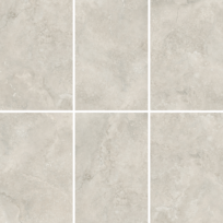 White Travertine Look Polished Rectified Porcelain Tile 2850