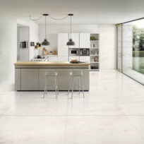 Belco Natural Carrara Marble Look Polished Rectified Porcelain Tile 2954