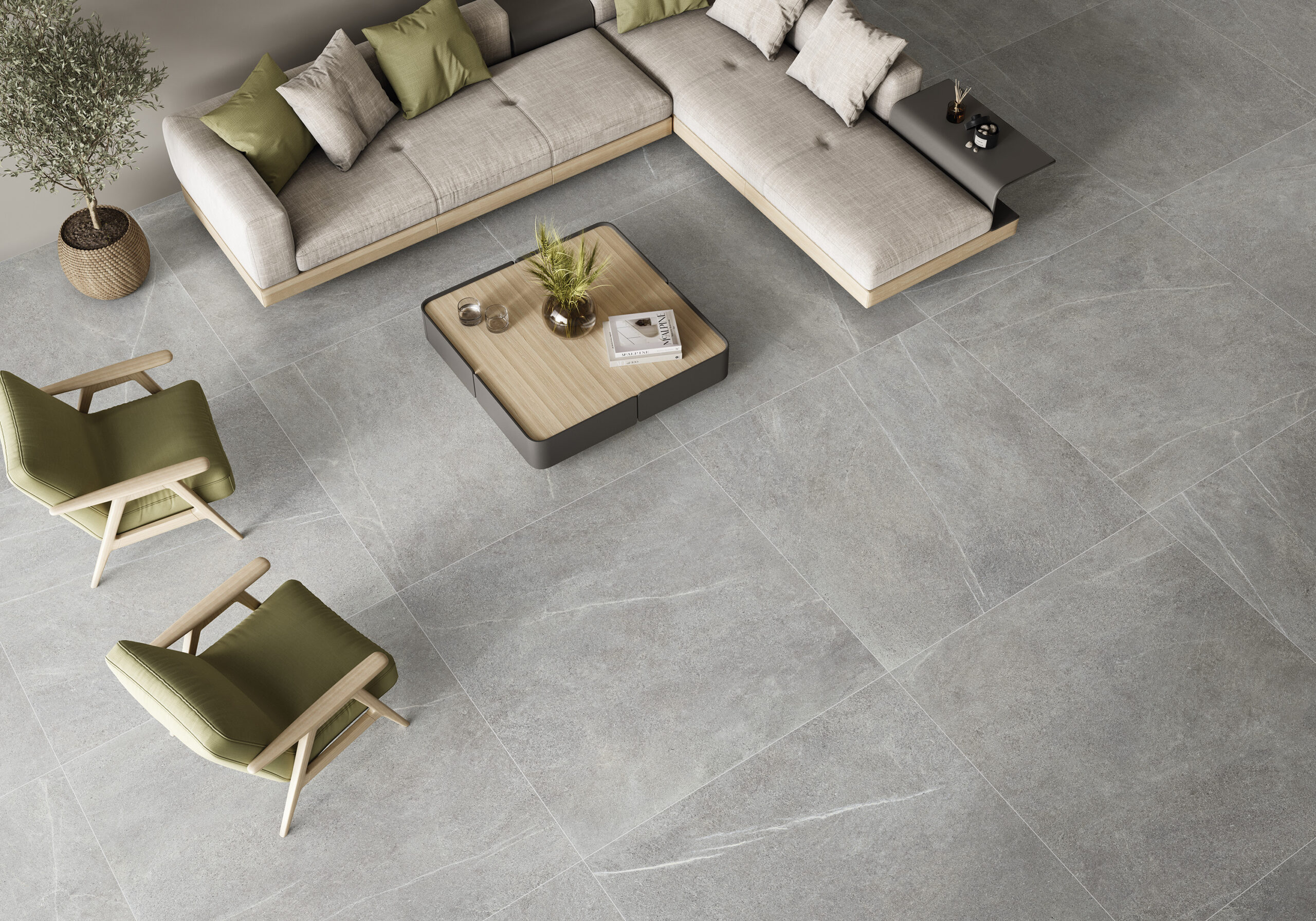 Hope Grey Matt Spanish Rectified Porcelain Tile 2965