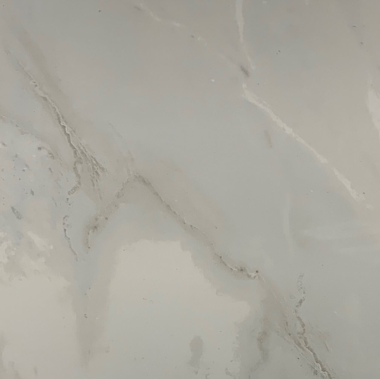 Crystal Bianco Marble Look Polished Rectified Porcelain Tile 3477