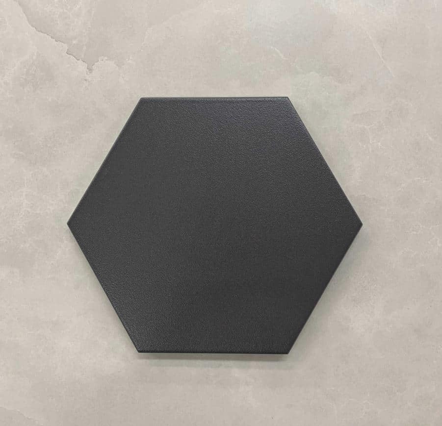 Mayfair Graphite Hexagon Matt Spanish Porcelain Tile 3549