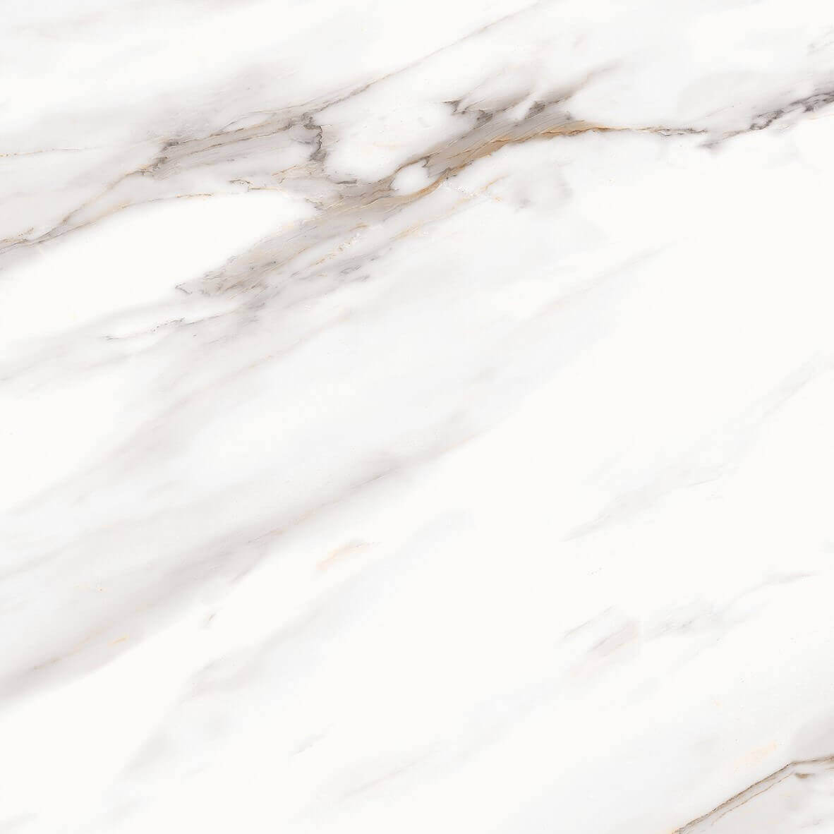 Statuario Marble Look Rectified Polished Porcelain Tile 3631