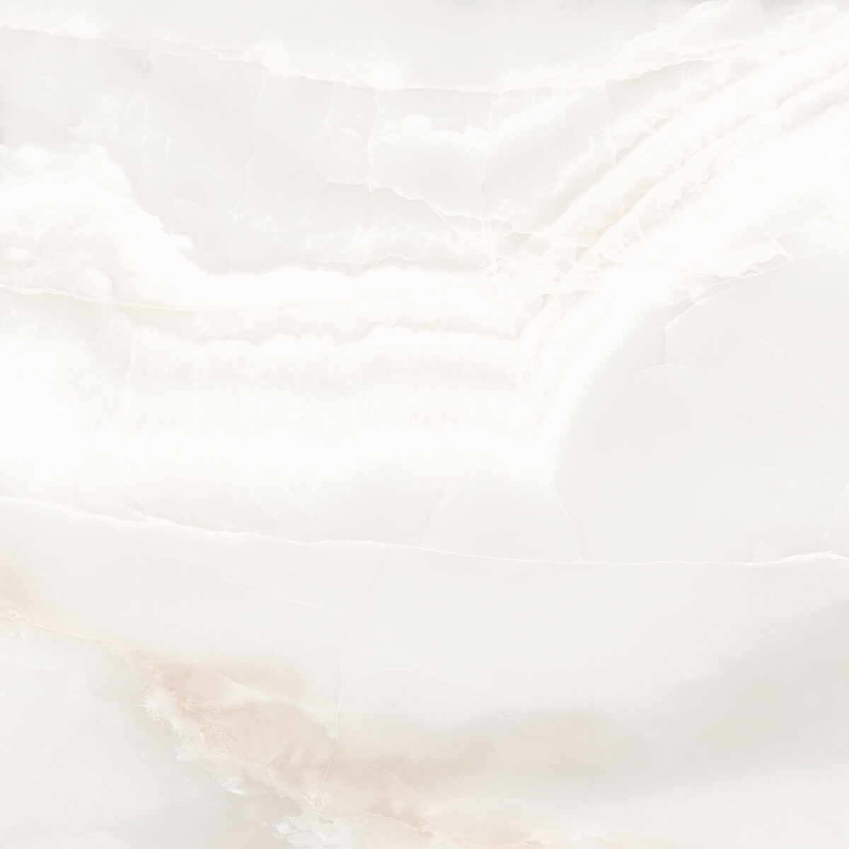 Onyx Blanco Marble Look Honed Rectified Porcelain Tile 3766