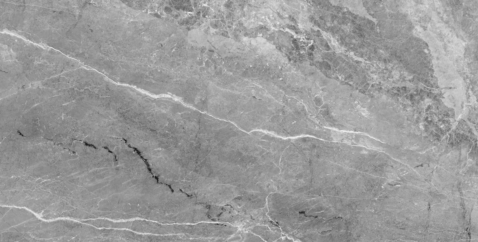 Thanos Tundra Grey Marble Look Polished Rectified Porcelain Tile 3432