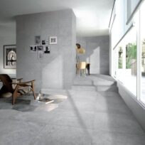 Jade Light Grey Concrete Look Rectified In/Out Porcelain Tile 3871
