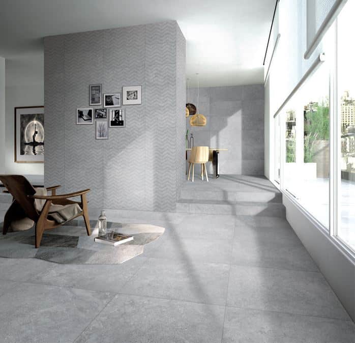 Jade Light Grey Concrete Look Rectified In/Out Porcelain Tile 3871