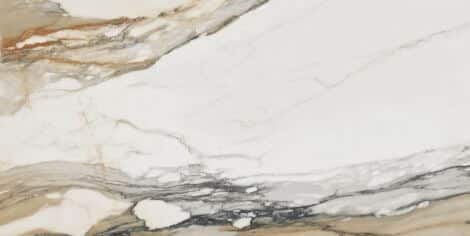 Calacatta Oro Marble Look Polished Rectified Porcelain Tile 3894