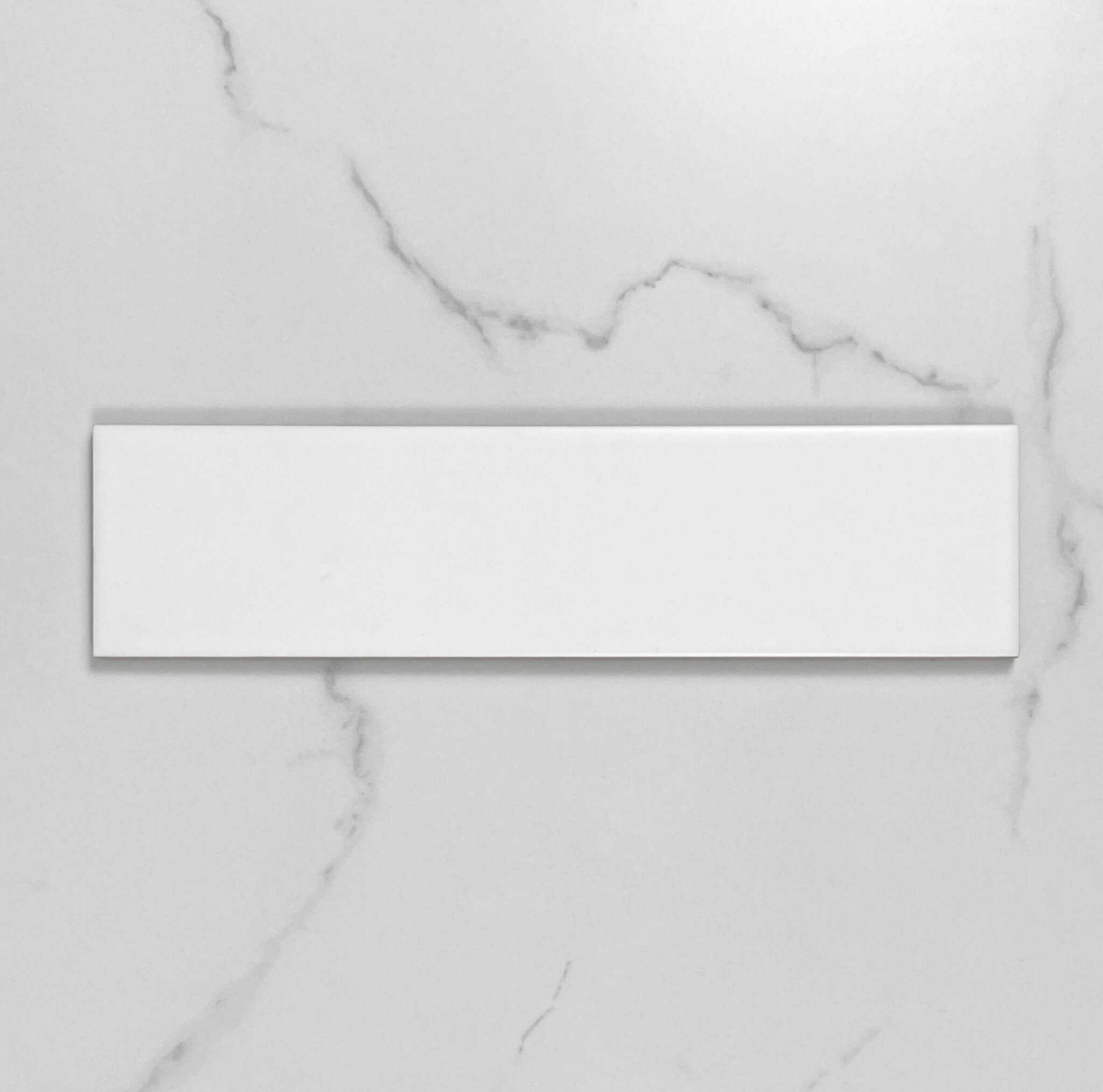 White Matt Ceramic Wall Tile 4234