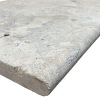 Grano Mix Antique Tumbled Travertine Bullnose 8633