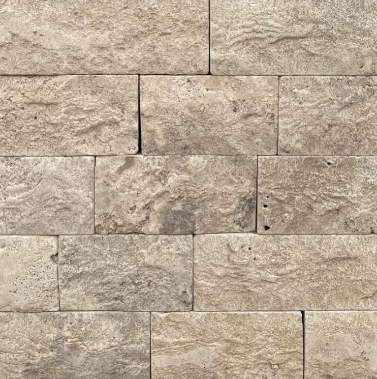 Grano Antiqued Splitface Travertine Wall Cladding 8721