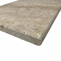 Premium Tumbled Travertine Bullnose 8757