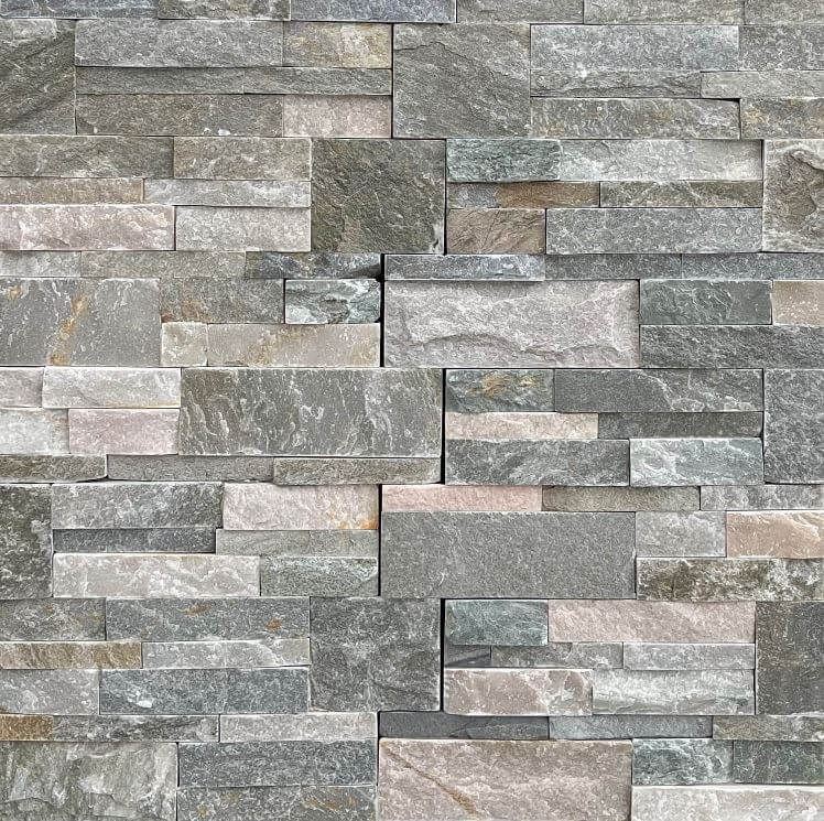 Colorado Mixed Colour Interlock Stack Stone 8772