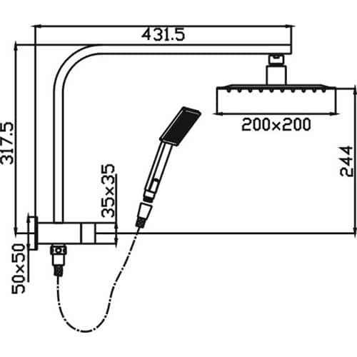 Eric Shower System Upgrade (SRD5-SH11-HS11) 9380