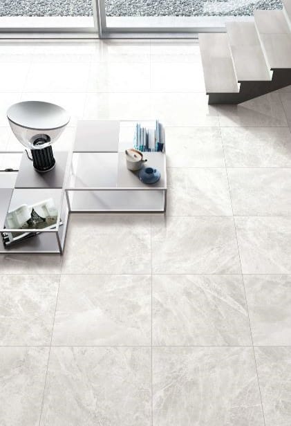 Bahia Sand Marble Look Rectified Polished Porcelain Tile 3863