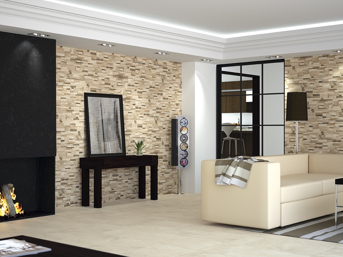 175x500mm Brick Lasha Sand Brick Stone Look Wall Tile (#4040)