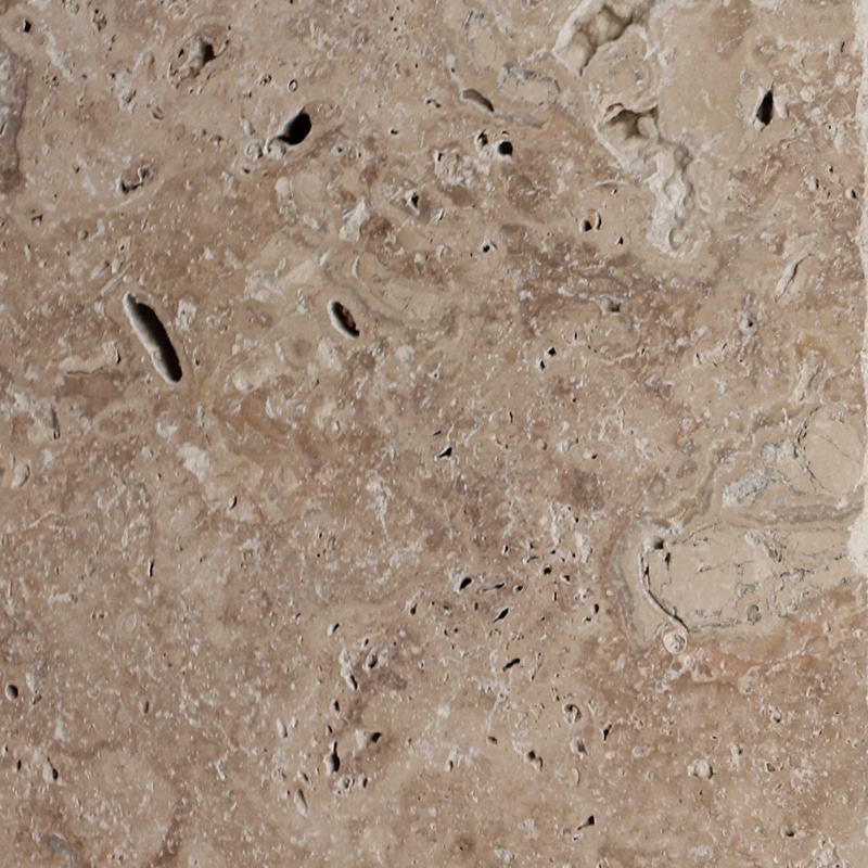 305x305x30mm Commercial Tumbled Travertine Paver (#8462)