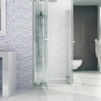 200x600mm Maya Blanco Decorative Spanish Glass Wall Tile (#4010)