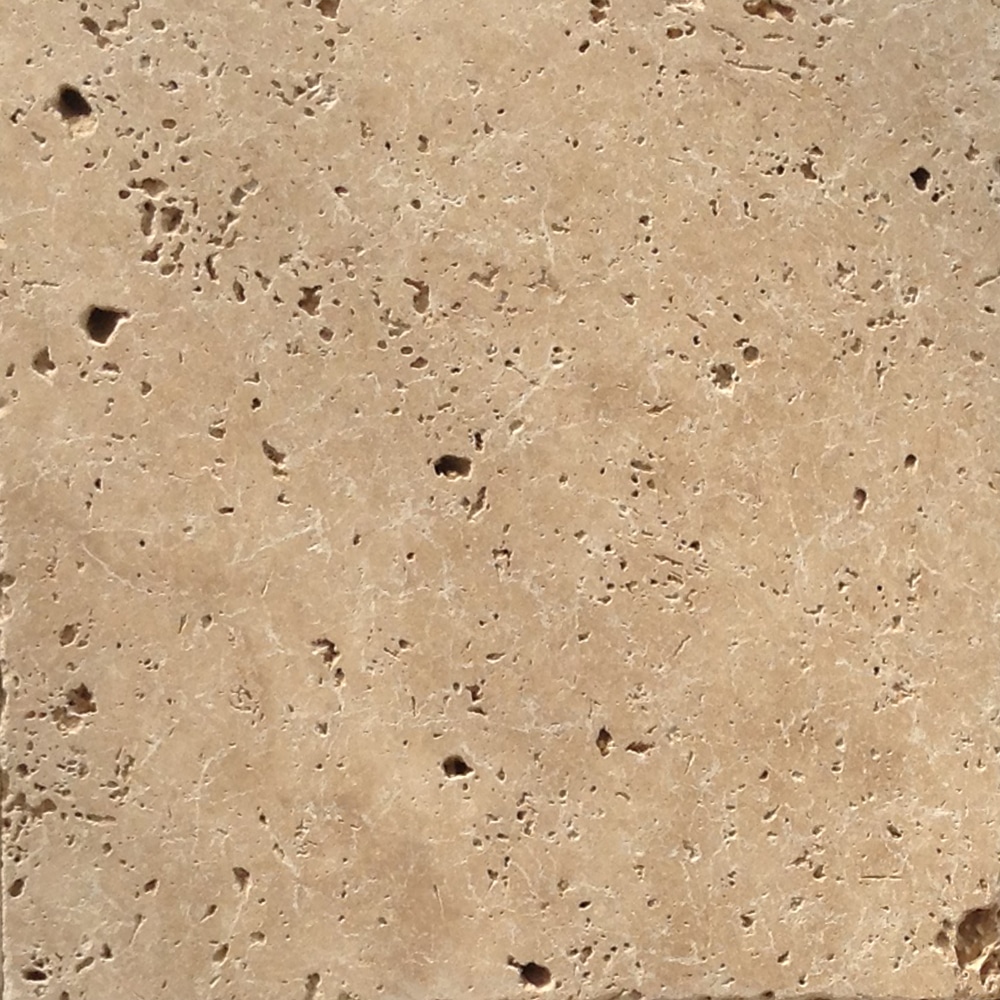 406x406x30mm Natural Flow Mix Tumbled Travertine Paver (#8308)