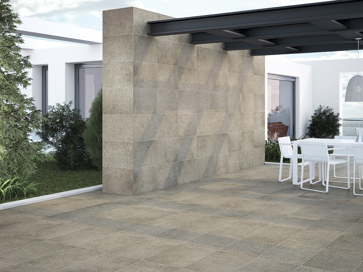 400x600mm Poseidon Grey Stone Look Spanish Porcelain Tile (#5390)